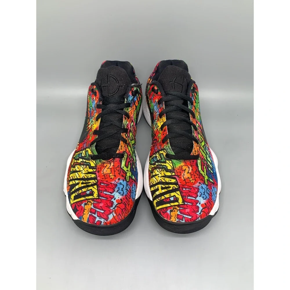 Nike Hyperdunk 2017 Low‎ Chicago Graffiti Shoes AH9055-001 Men's Sz 10.5